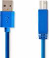 Nedis USB 3 Cable USB-A male - USB-B male 2m (CCGP61100BU20)